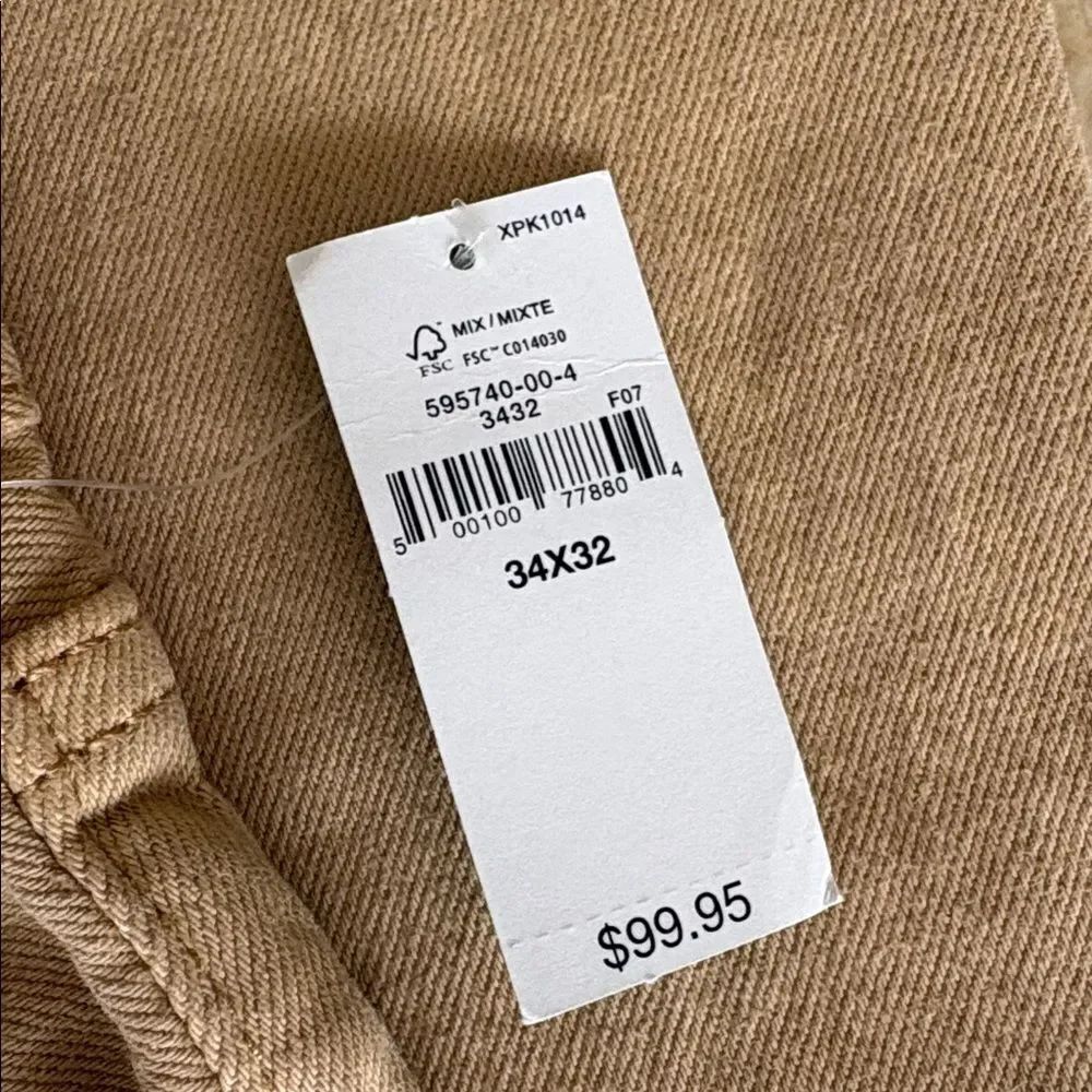 GAP Slim GapFlex Khaki Pants – 34x32 – New With Tags - Picture 9 of 9